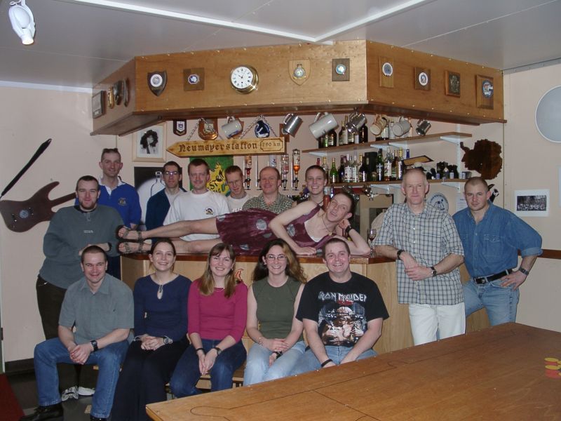 Halley base photo, 2002