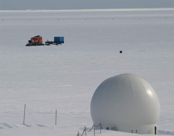 The VSAT dome The VSAT dome